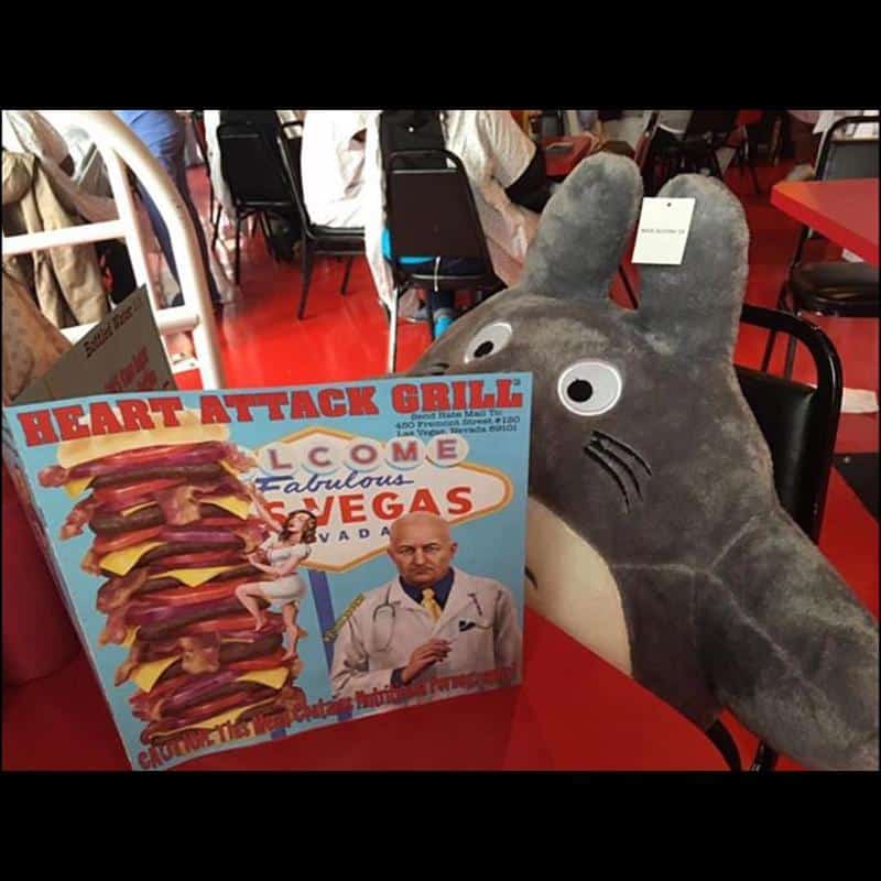 The Menu of The Heart Attack Grill 2