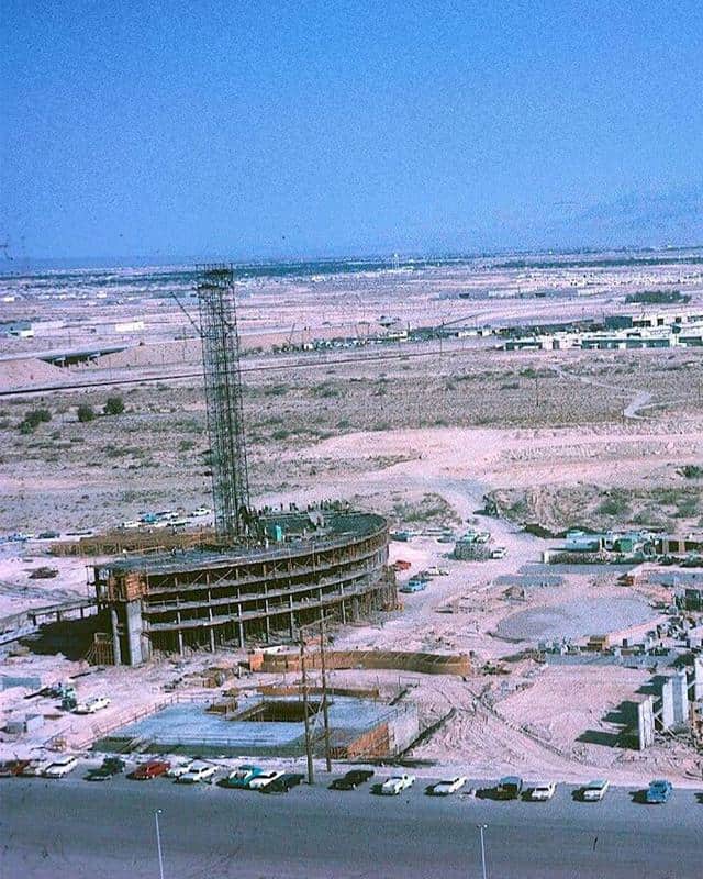 Caesars Palace Construction 1965
