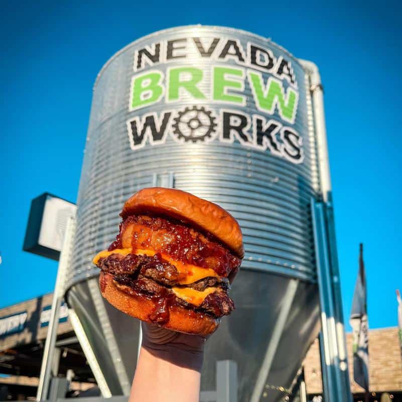 Nevada Brew Works Burger