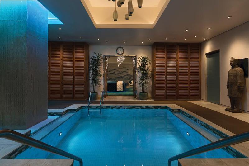 Bellagio Watsu Pool in the Spa Suite
