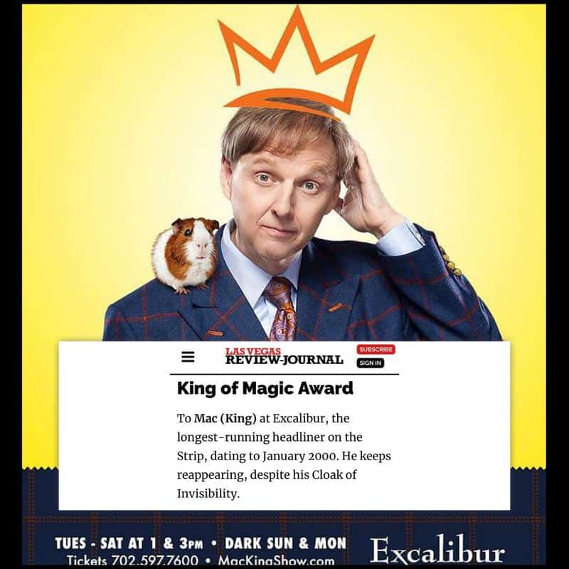 The Mac King Las Vegas Comedy Magic Show