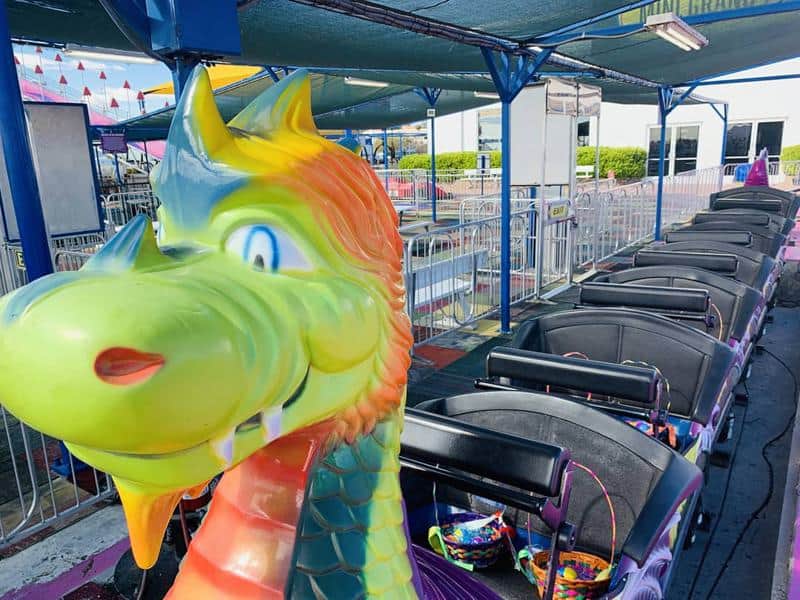 Piff the Magic Dragon Coaster at Las Vegas Mini Grand Prix